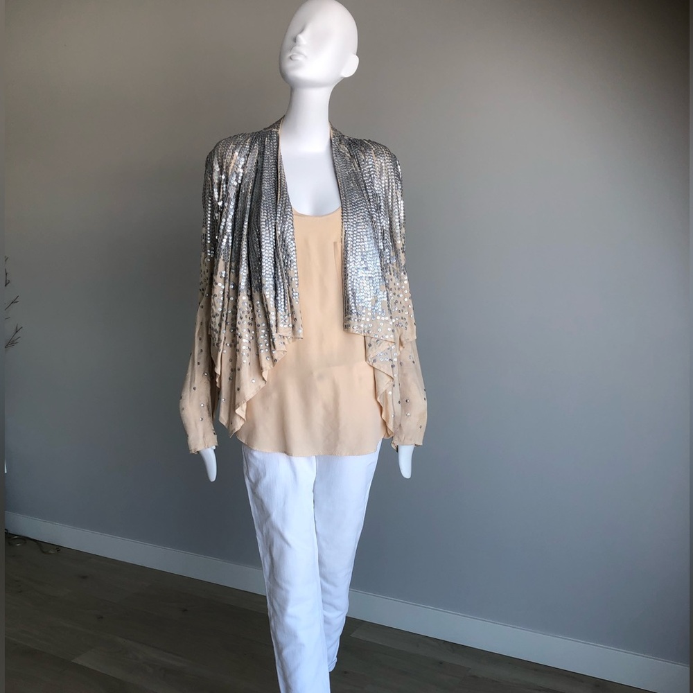 Guess by Marciano Peach/Silver detail Swing Jacket